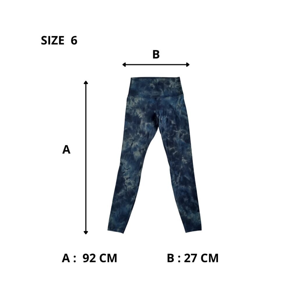 lululemon Align High-Rise Pant - Diamond Dye Graphite Grey, Size 6 - Picture 8 of 8